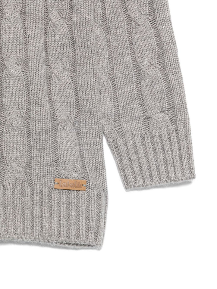 LALALU Maglione a trecce