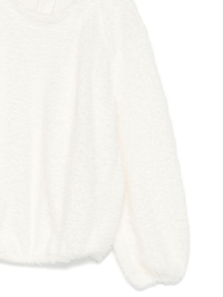 LALALU Maglione con maniche a palloncino