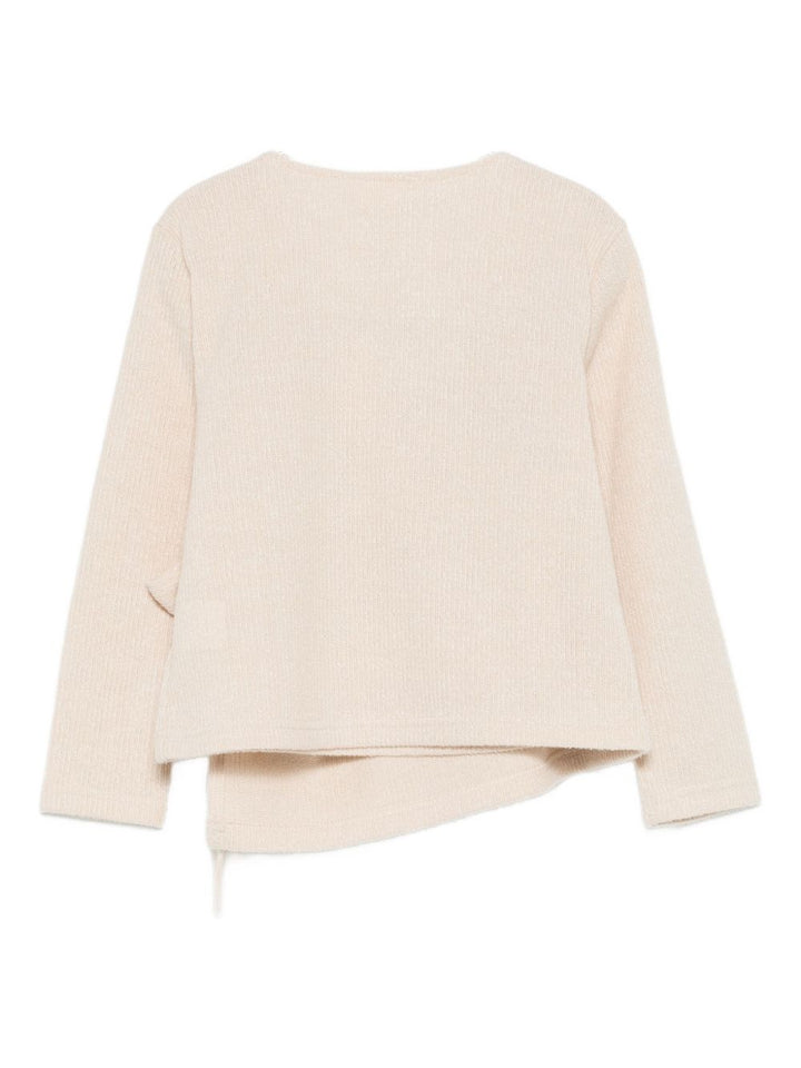 LALALU' Maglia cardigan beige