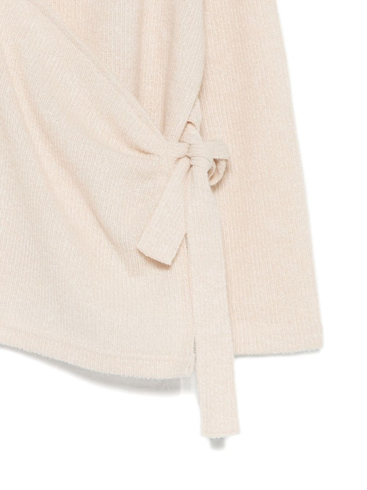 LALALU' Maglia cardigan beige