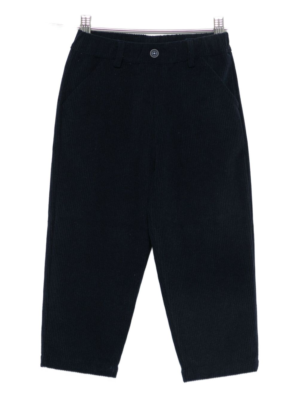 LALALU
Pantalone blu con bottone e zip