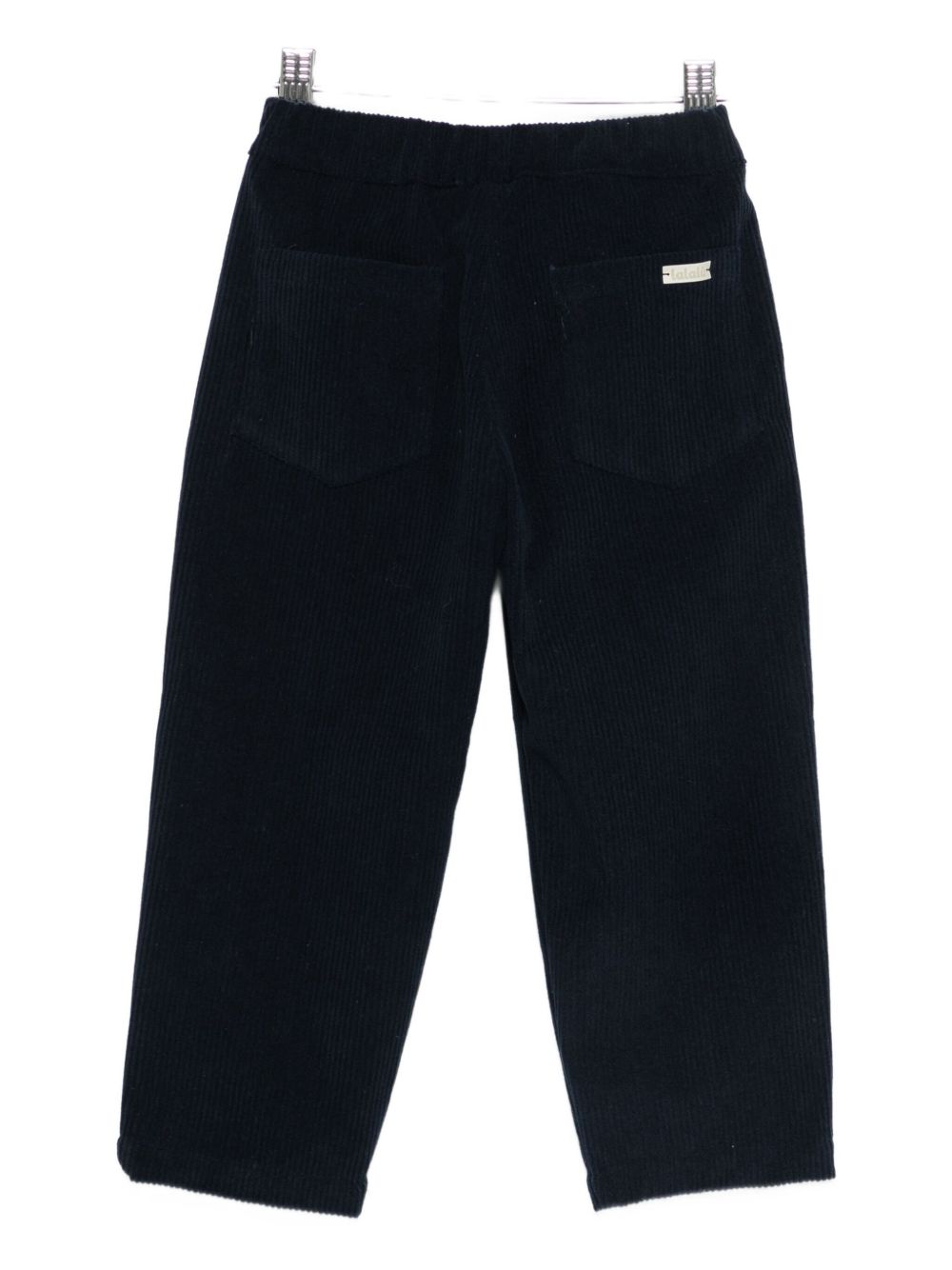 LALALU
Pantalone blu con bottone e zip
