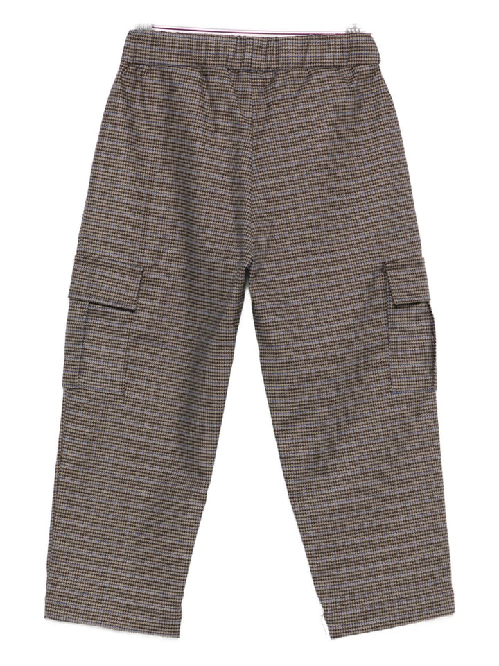 LALALU Pantaloni cargo a quadri