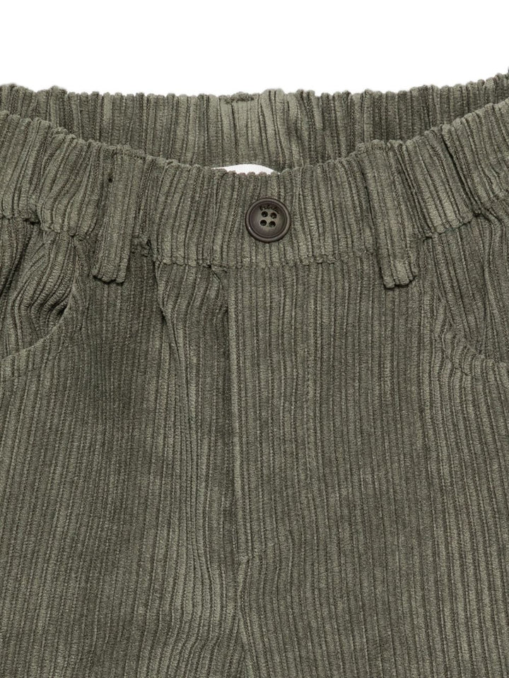 LALALU pantaloni in velluto a coste