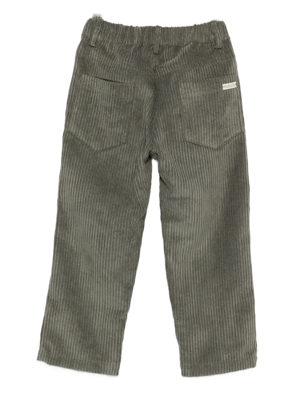 LALALU pantaloni in velluto a coste