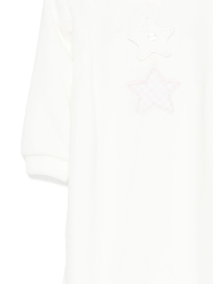 LALALU Tutina con applicazione di stelle