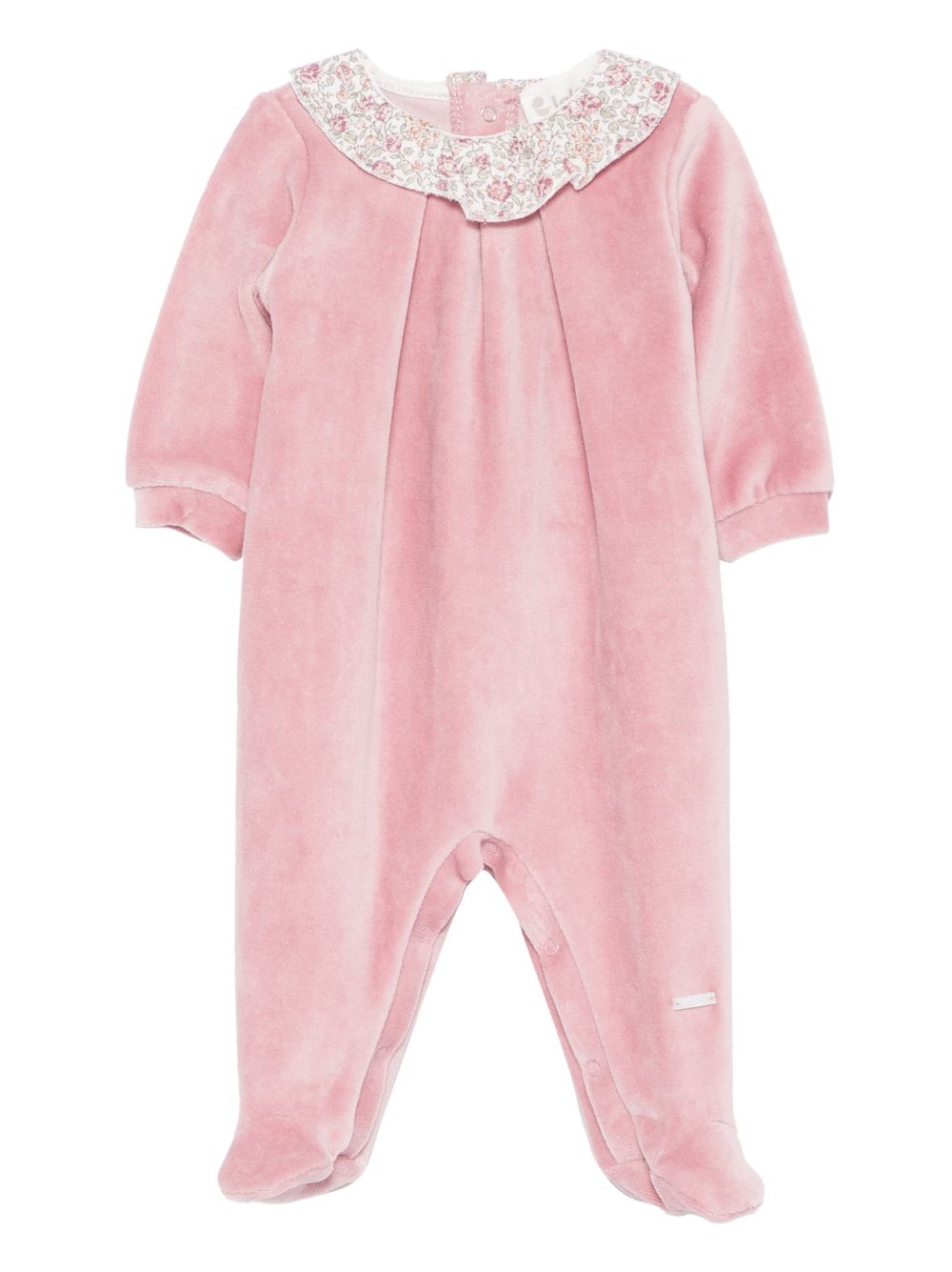 LALALU Pigiama con colletto a fiori