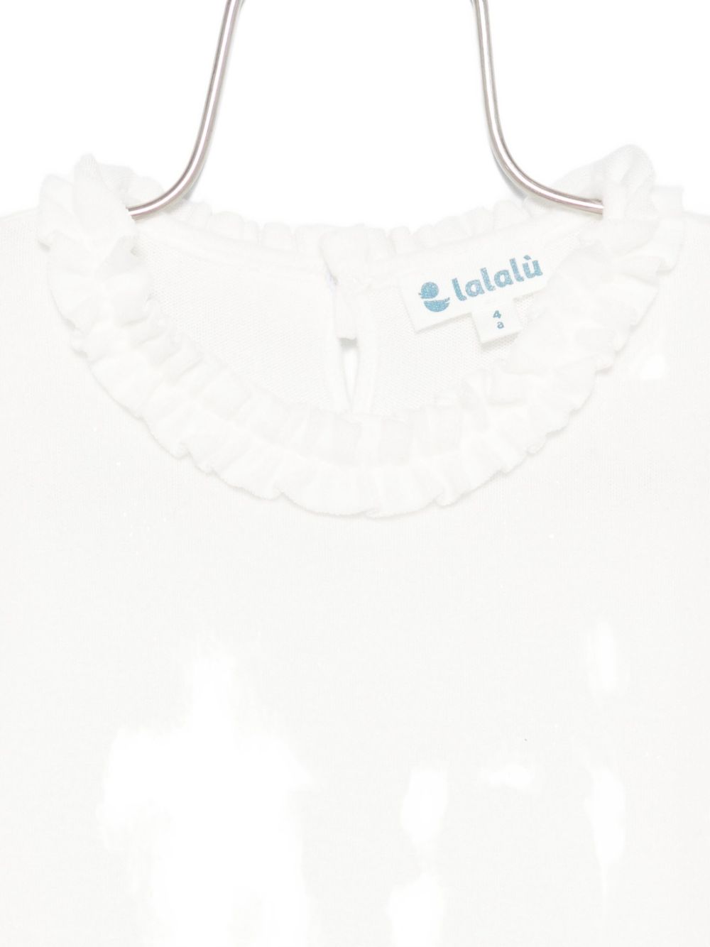 LALALU
blusa con colletto arricciato