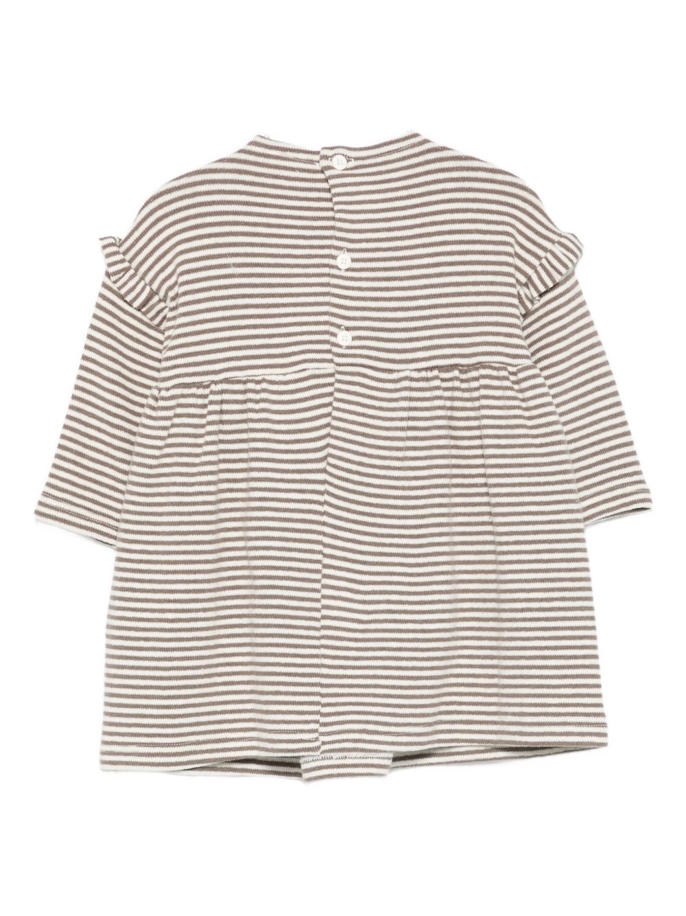 LALALU
Top a righe con volant