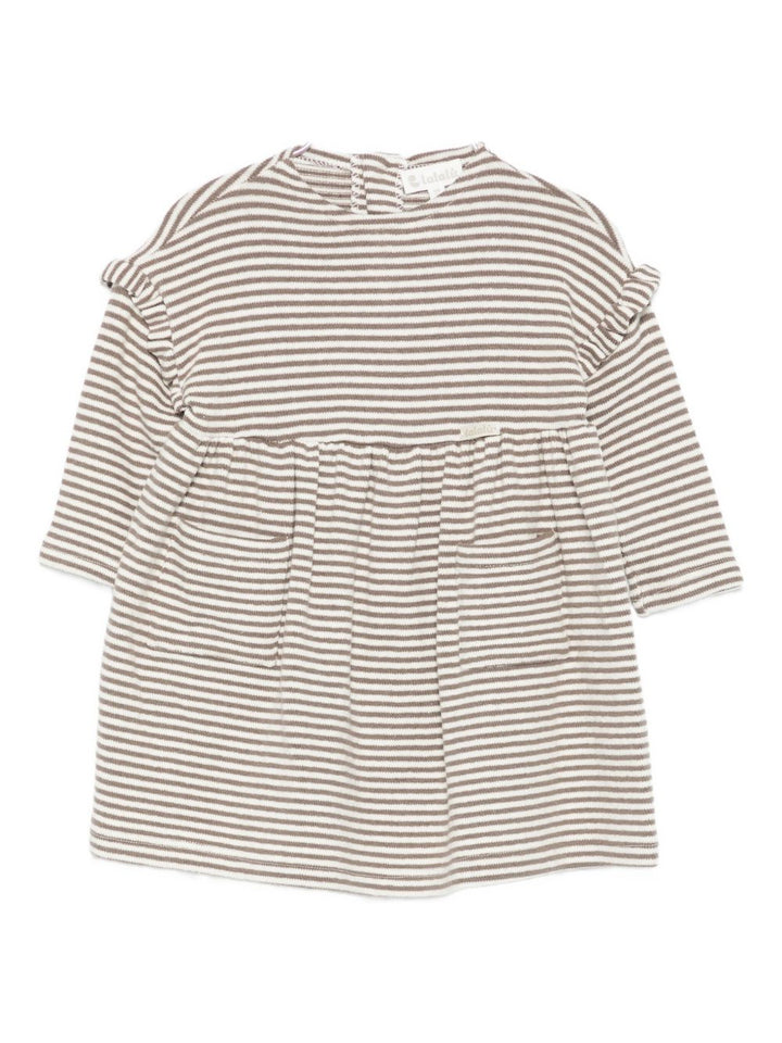 LALALU Top a righe con volant