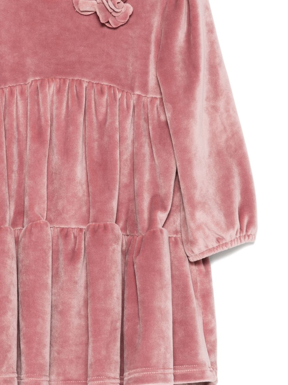 LALALU Abito con applicazioni floreali