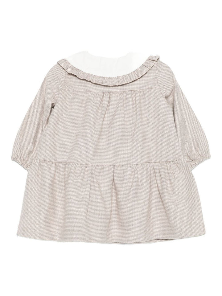 LALALU Abbigliamento per neonati con colletto arricciato