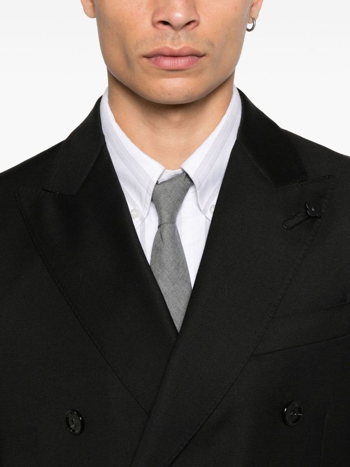 Lardini
Giacca doppiopetto nero