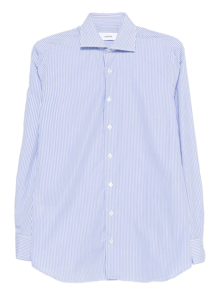Lardini Camicia a righe azzurre