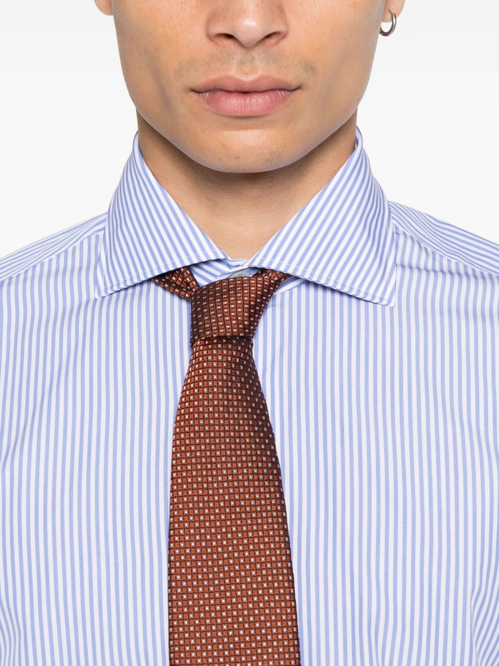 Lardini
Camicia a righe azzurre