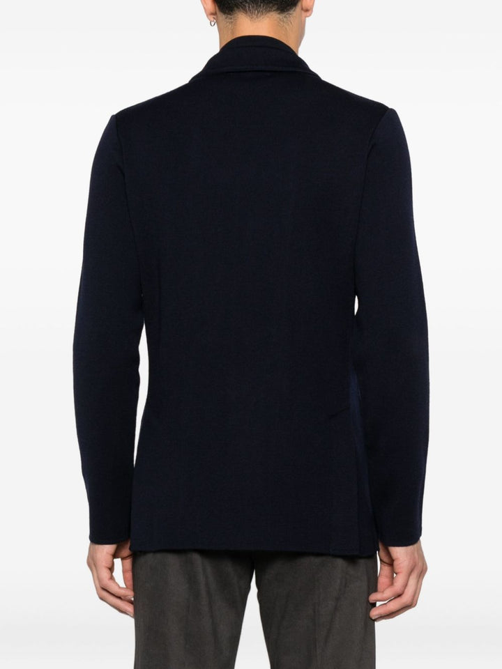 Lardini
Giacca doppiopetto blu navy
