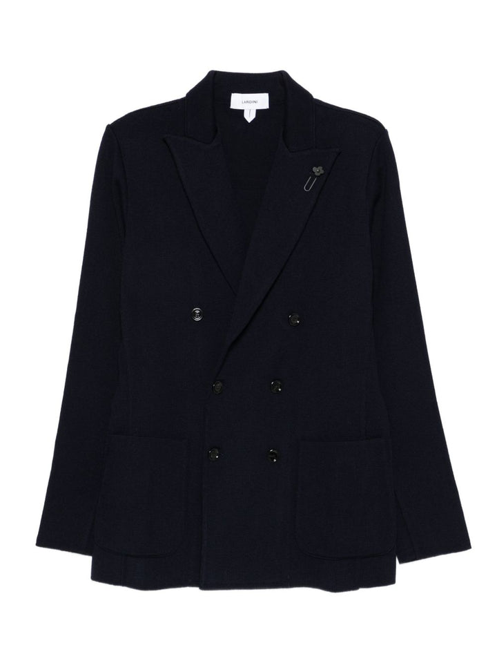 Lardini Giacca doppiopetto blu navy