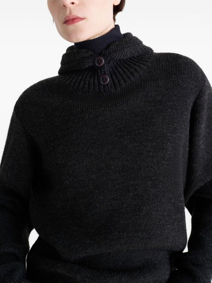 LEMAIRE
Maglione con cappuccio