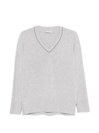 Le Tricot Perugia Maglione in lana marrone