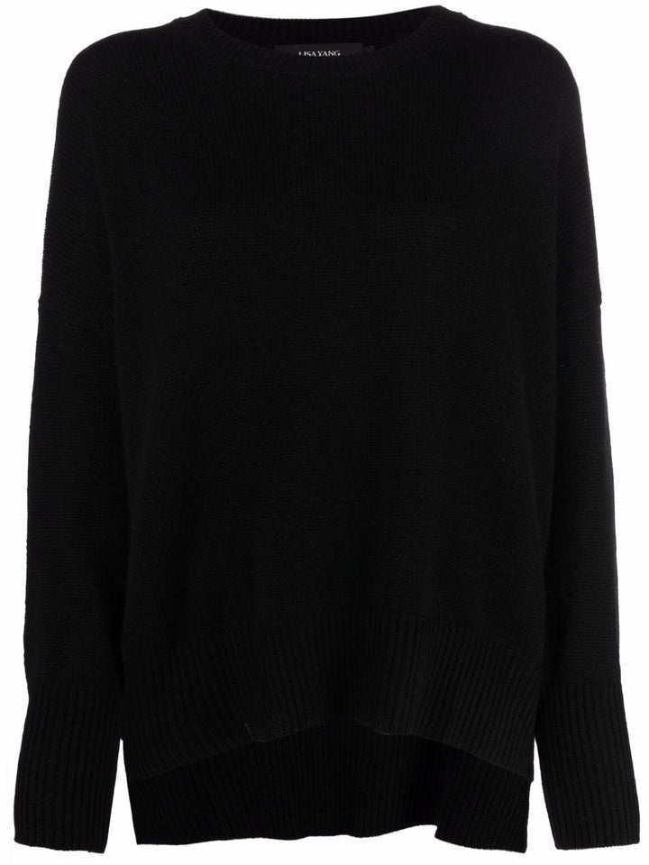 Lisa Yang
Maglione girocollo in cashmere nero