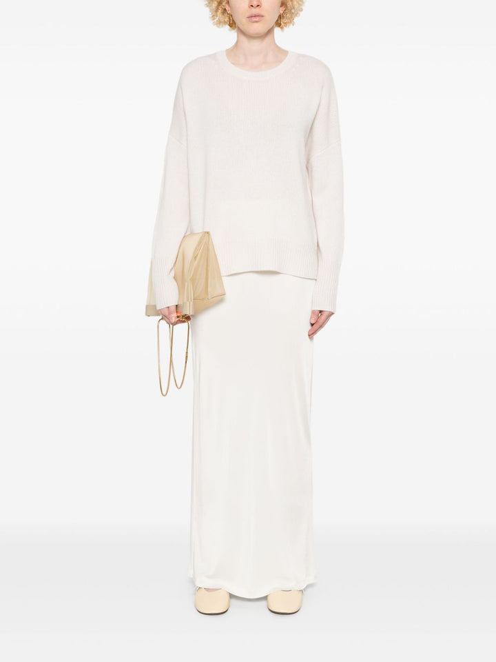 Lisa Yang
Maglione girocollo in cashmere bianco