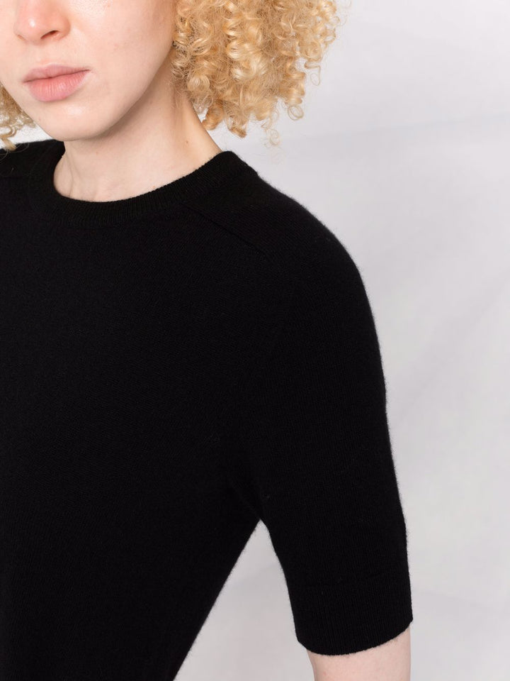 Lisa Yang Maglia girocollo in cashmere nero