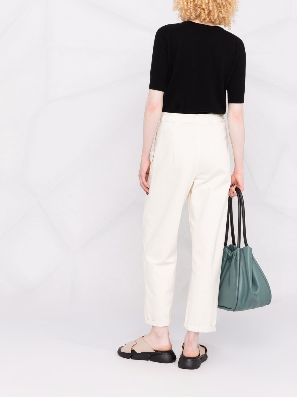 Lisa Yang Maglia girocollo in cashmere nero