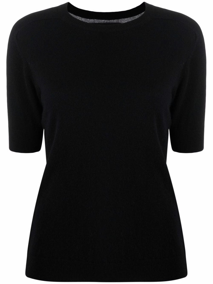 Lisa Yang Maglia girocollo in cashmere nero