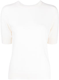 Lisa Yang Maglia girocollo in cashmere bianco