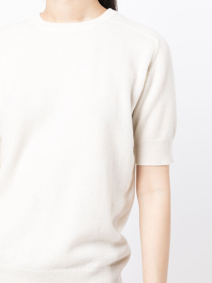 Lisa Yang
Maglia girocollo in cashmere bianco