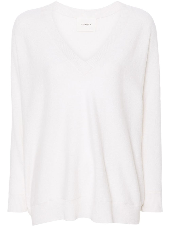 Lisa Yang Maglione in cashmere