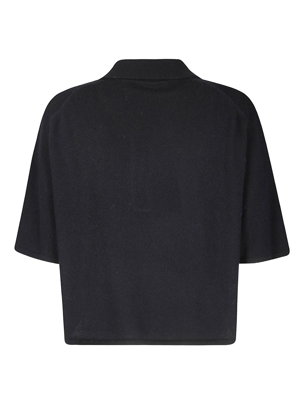 Lisa Yang Maglione nero in cashmere lavorato a maglia