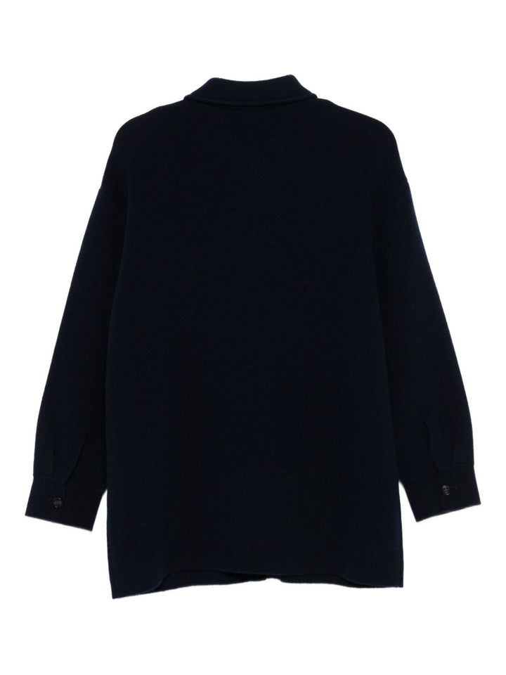 Lisa Yang maglia cardigan a maniche lunghe