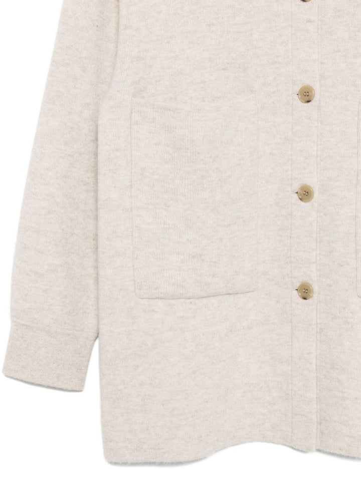 Lisa Yang maglia cardigan beige