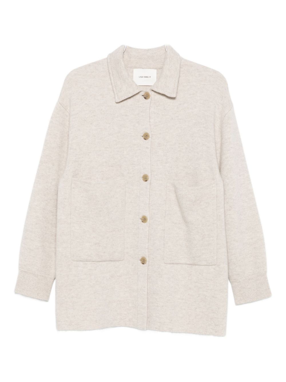 Lisa Yang maglia cardigan beige