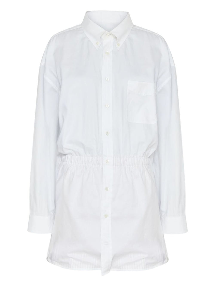 Maison Margiela
Camicia con vita elasticizzata