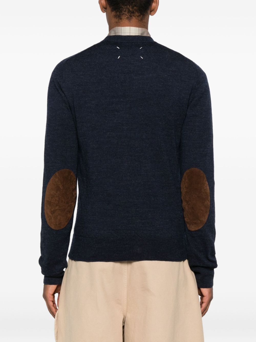 Maison Margiela
Maglione di lana blu scuro