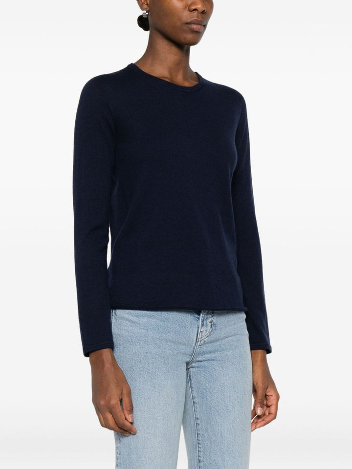 Majestic Filatures Maglione girocollo a maniche lunghe