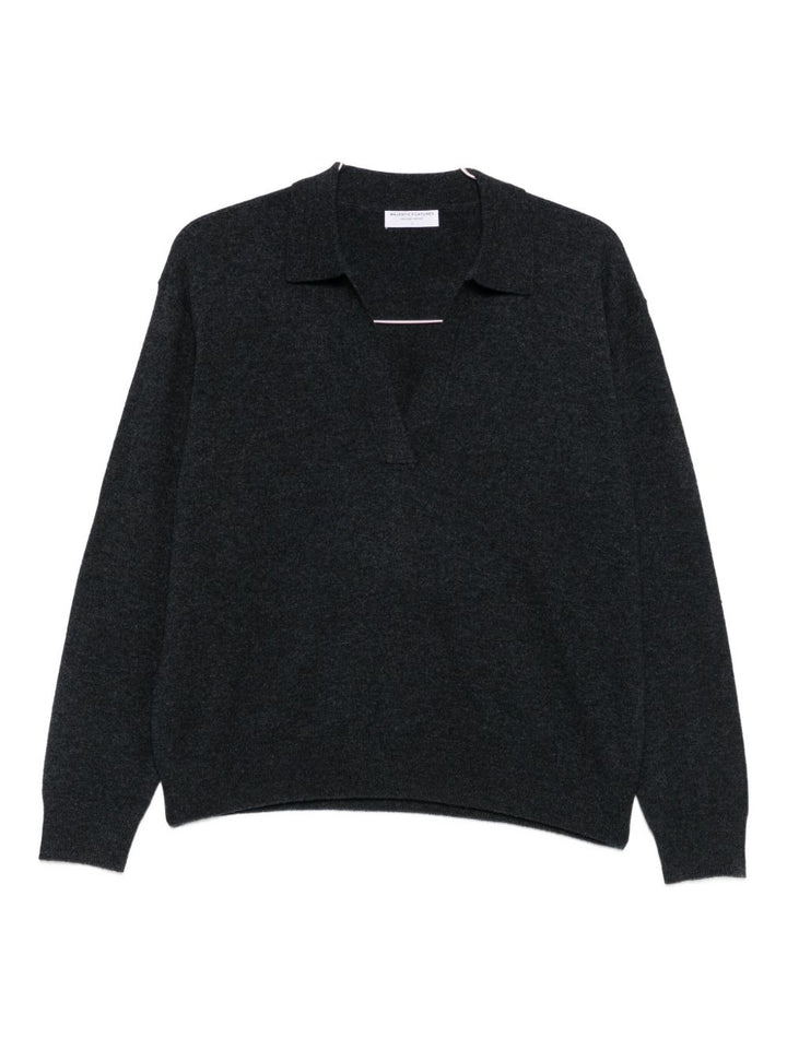 Majestic
T-shirt  polo in maglia Grigia