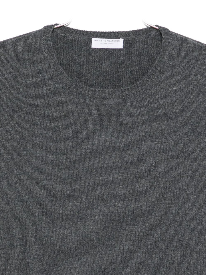 Magliette e polo Majestic grigie