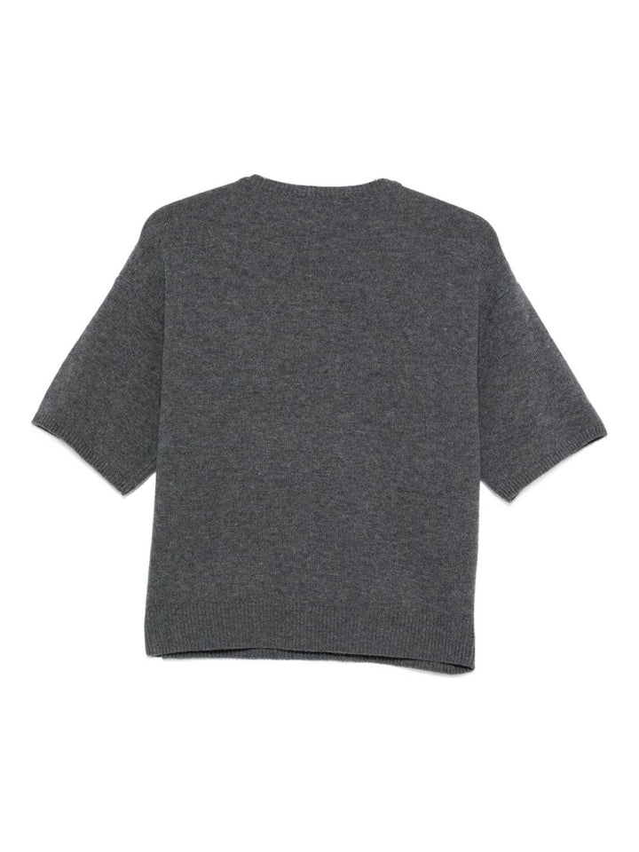 Magliette e polo Majestic grigie