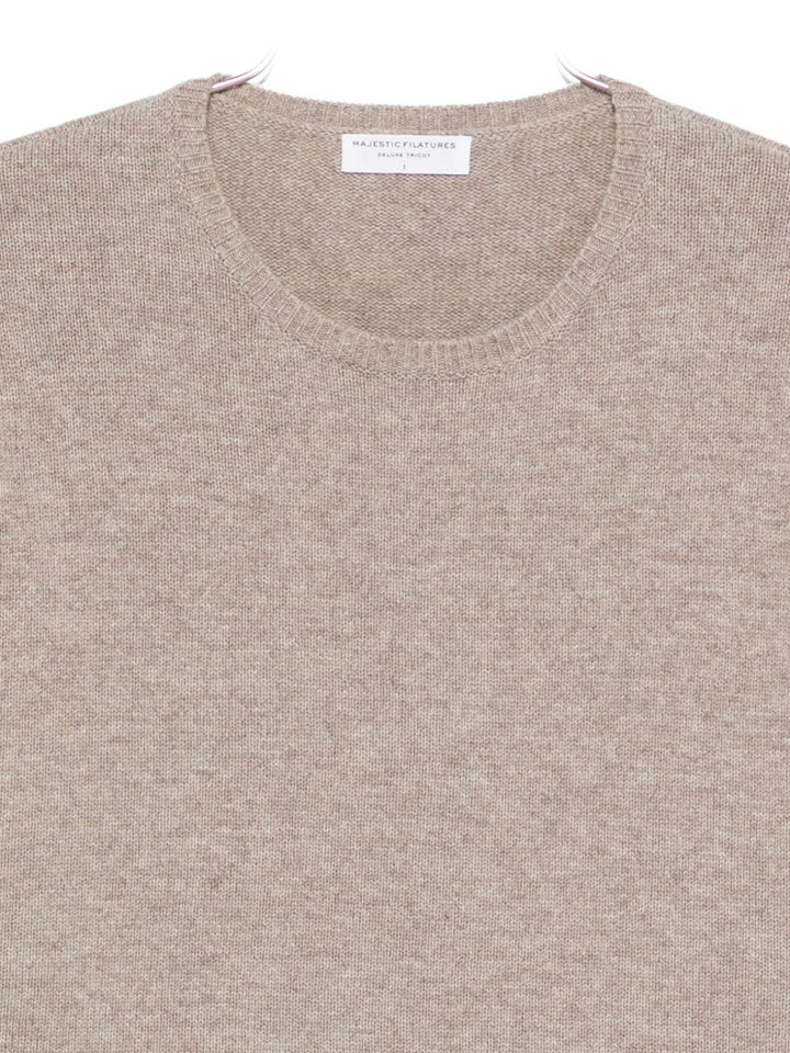 MAJESTIC FILATURES T-shirt beige