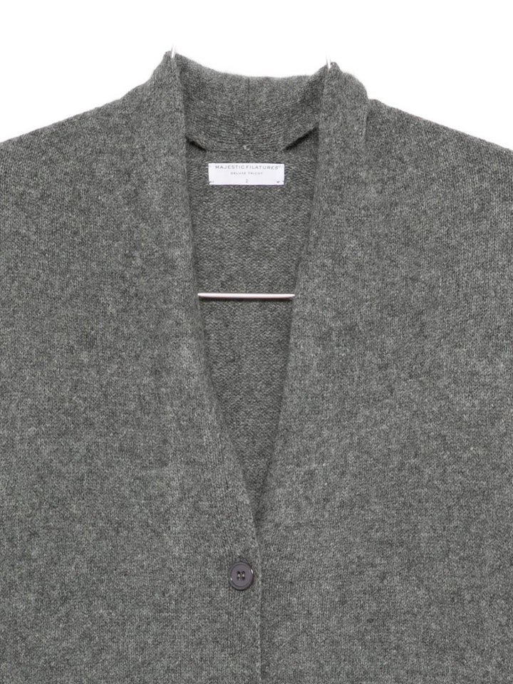 MAJESTIC 
Maglia cardigan