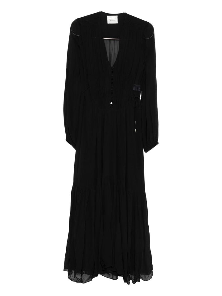 Marant Etoile
Abito nero con scollo a V