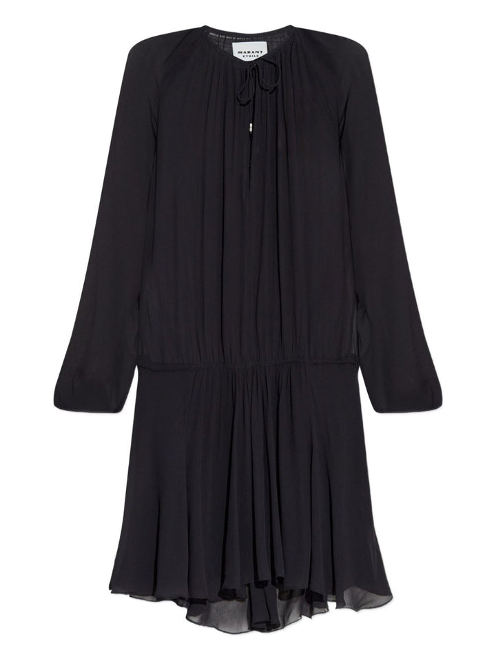 Marant Etoile
Abito nero in tessuto