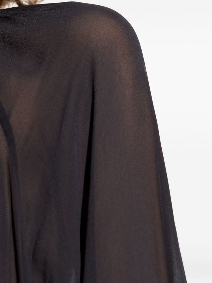 Marant Etoile Abito nero in tessuto