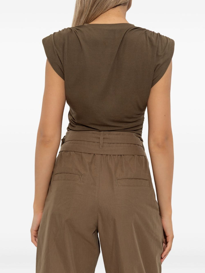 Marant Etoile Top color liquirizia
