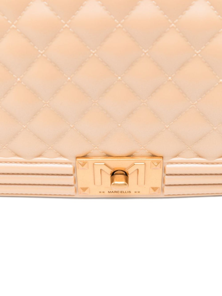 Marc Ellis Borsa a tracolla trapuntata beige
