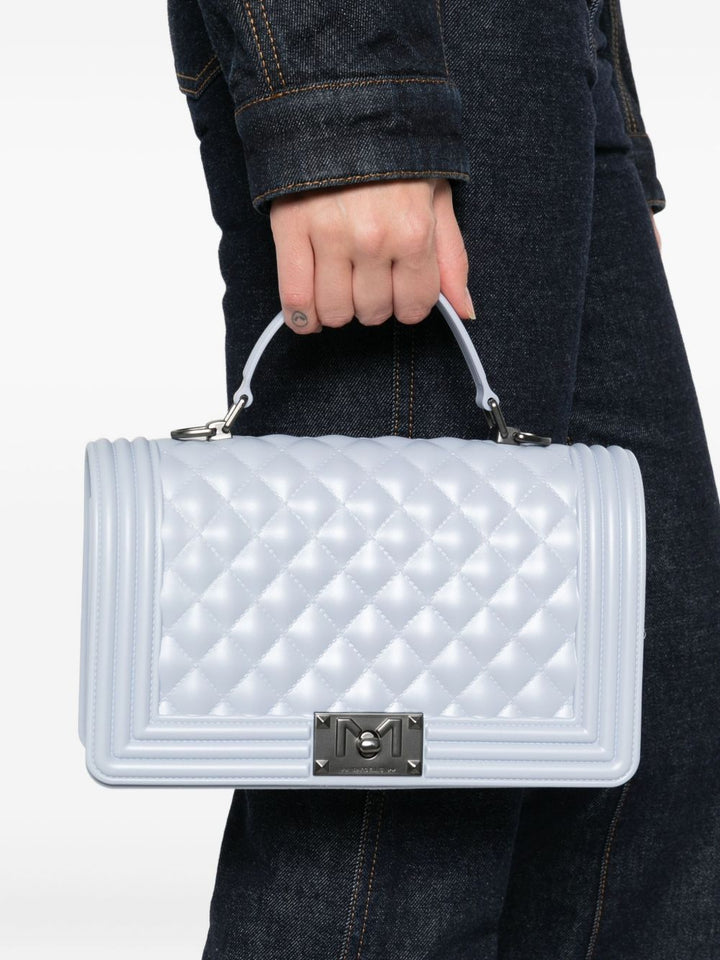 Marc Ellis Borsa a tracolla trapuntata azzurro cielo