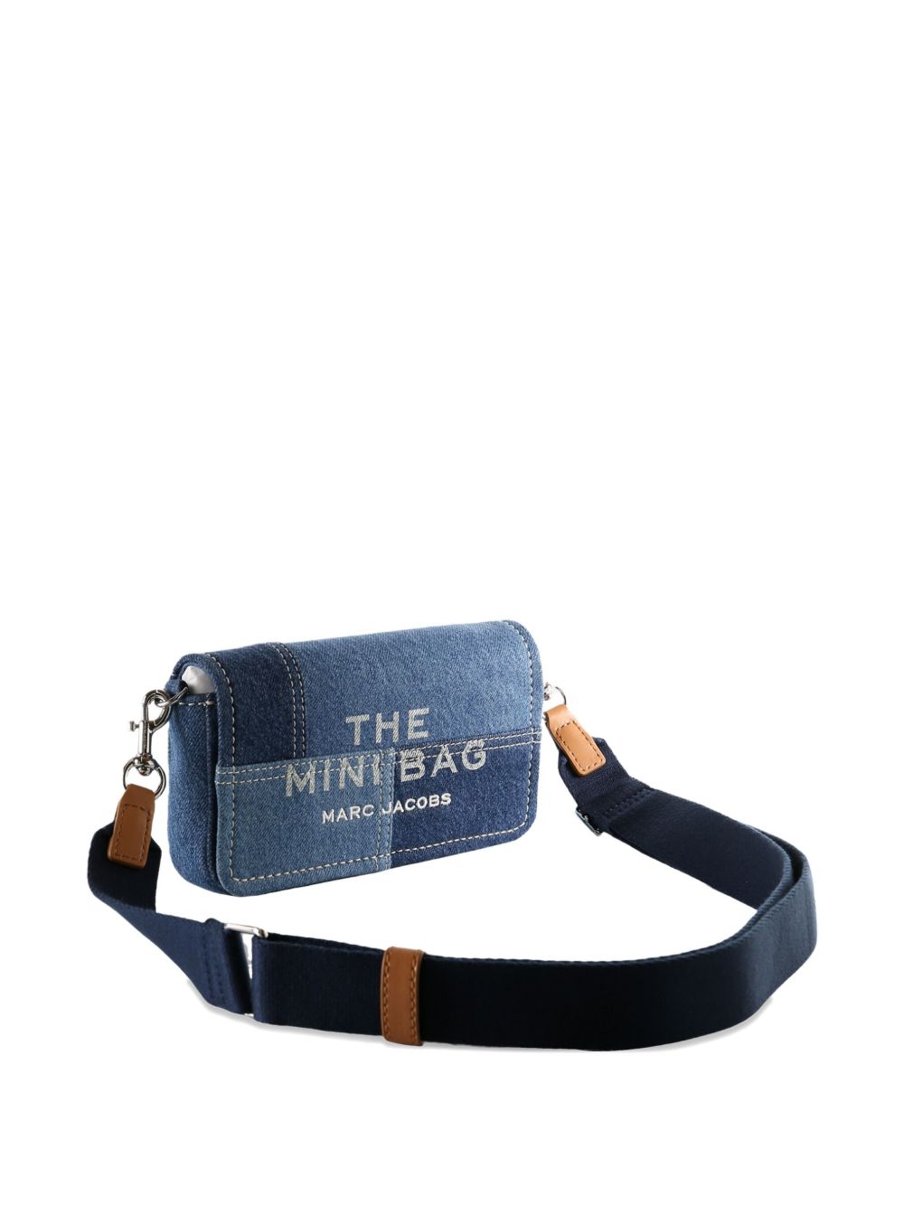 Marc Jacobs mini borsa con pannelli in denim